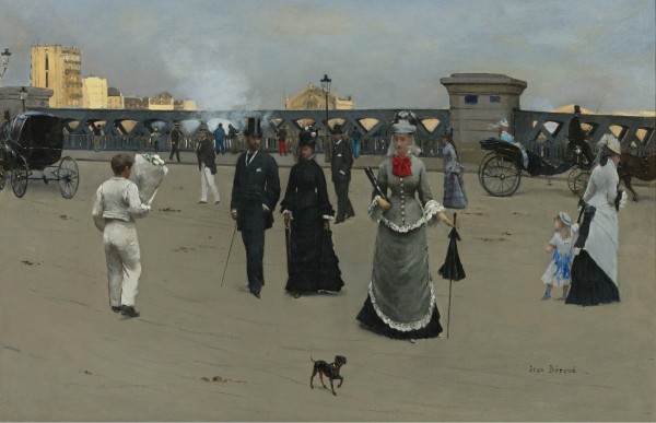 The Square of Europe by Jean Beraud